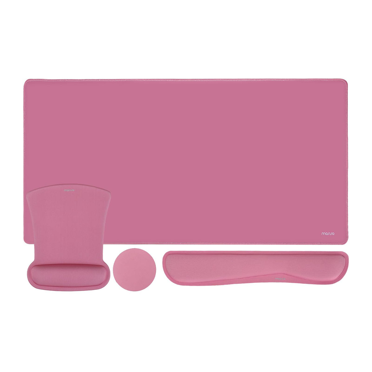 MOSISO Keyboard Mouse Pad Set, Large Gaming Mousepad&Keyboard Wrist Rest