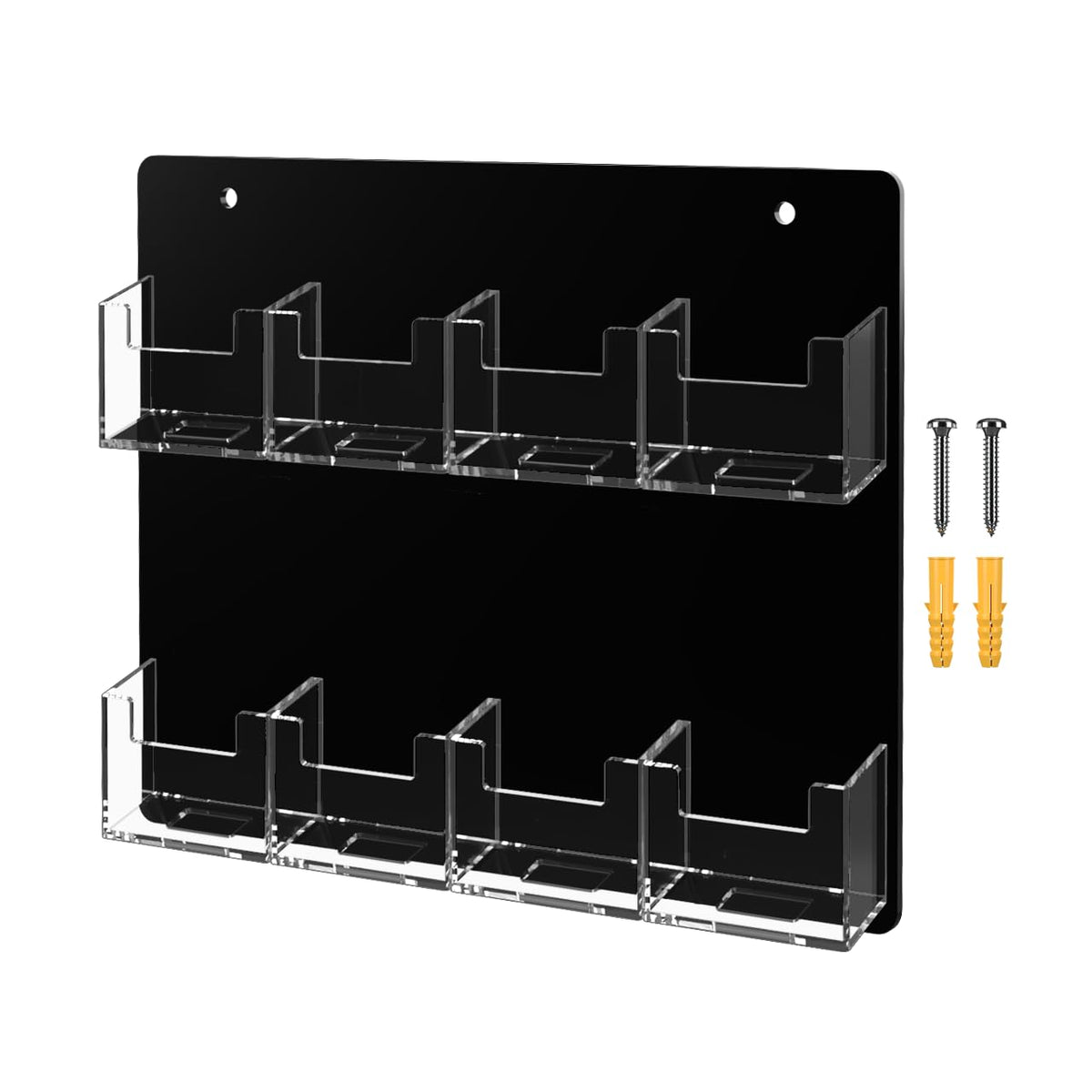 Marketing Holders Wall Business Card Holder with Hanging Hardware for 2" x 3.5" Vertical Gift Cards
