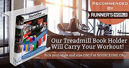 SOURCEONE.ORG Source One LLC Standard Treadmill Book Holder Reading Rack (TBH-S)