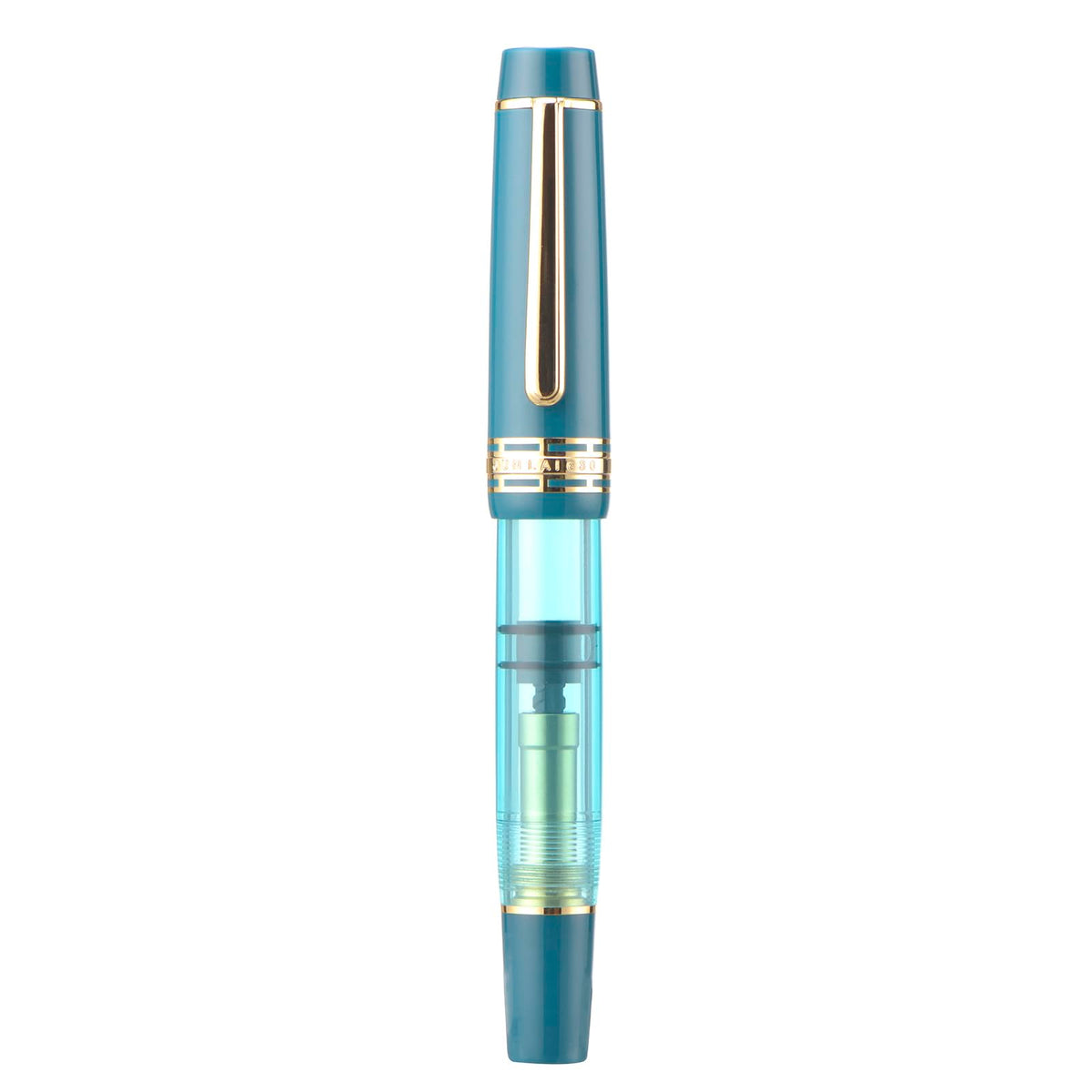 Wikult Yongsheng Junlai 630 Acrylic Fountain Pen, Size 8 Medium Nib with Piston Filling System