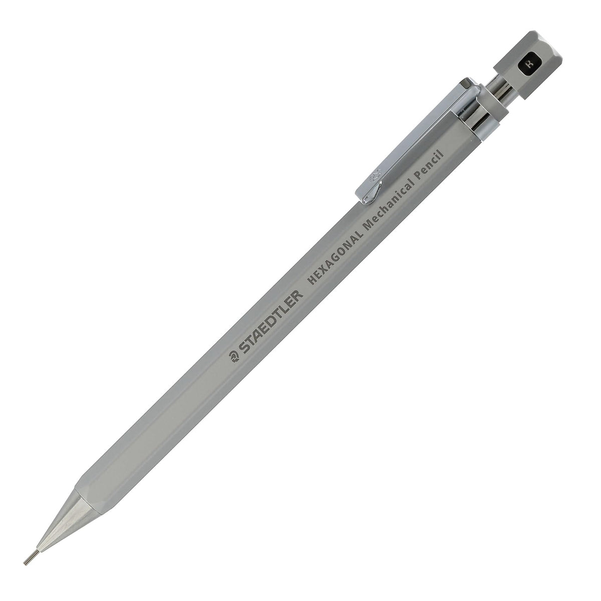 STAEDTLER 925 77-05S Hexagonal Mechanical Pencil, 0.5mm [Silky Silver]