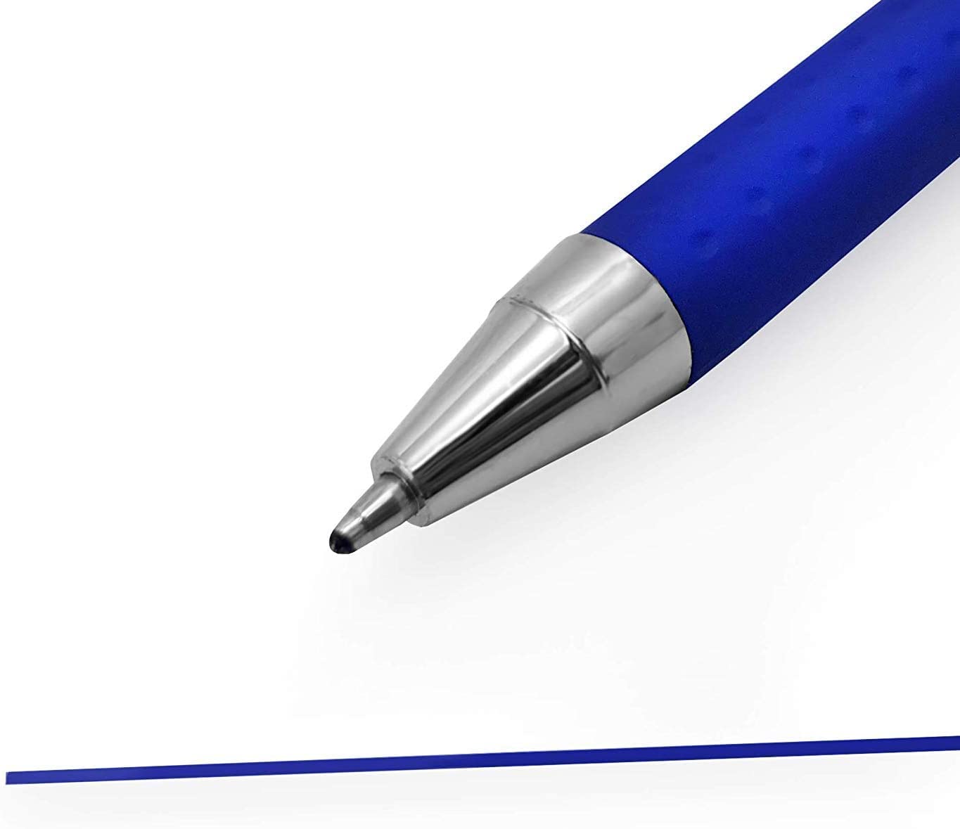 Zebra Classic Z-Grip Flight Ballpoint Pens - 1.2mm - Black and Blue Ink - Pack of 10