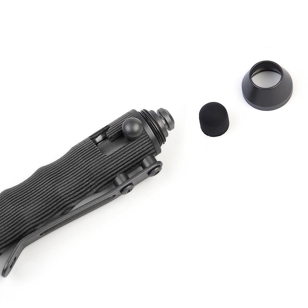 Cool Hand 4.5'' G10 EDC Ballpoint Ink Refillable Bolt Action Tactical Pens