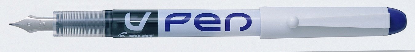 Pilot V Pen Disposable Fountain Pen, Violet, Box of 12