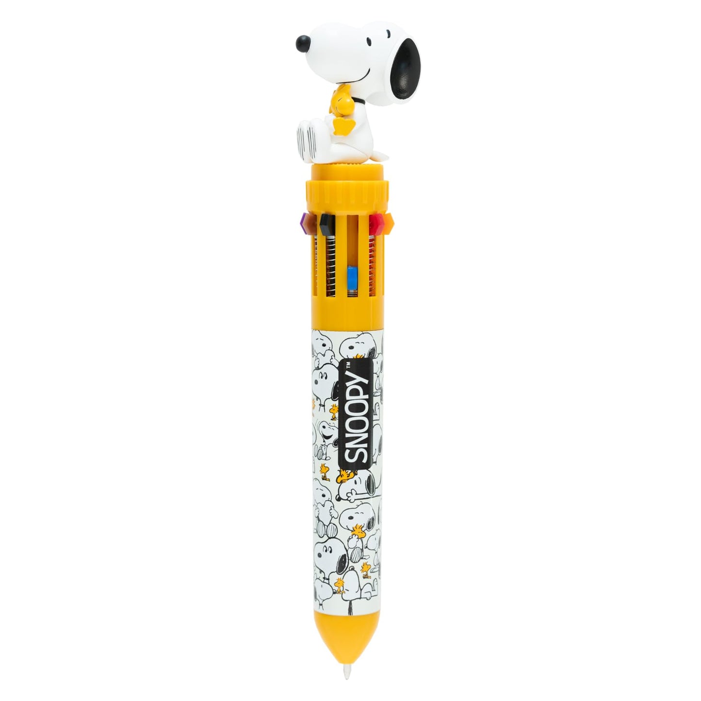 Grupo Erik Snoopy Pen | 10 In 1 Ballpoint Pen With 3D Snoopy Topper