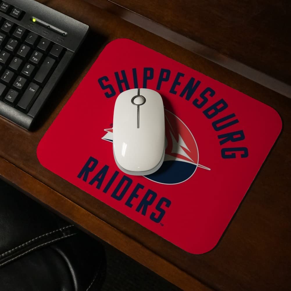 Shippensburg University Raiders Logo Low Profile Thin Mouse Pad Mousepad