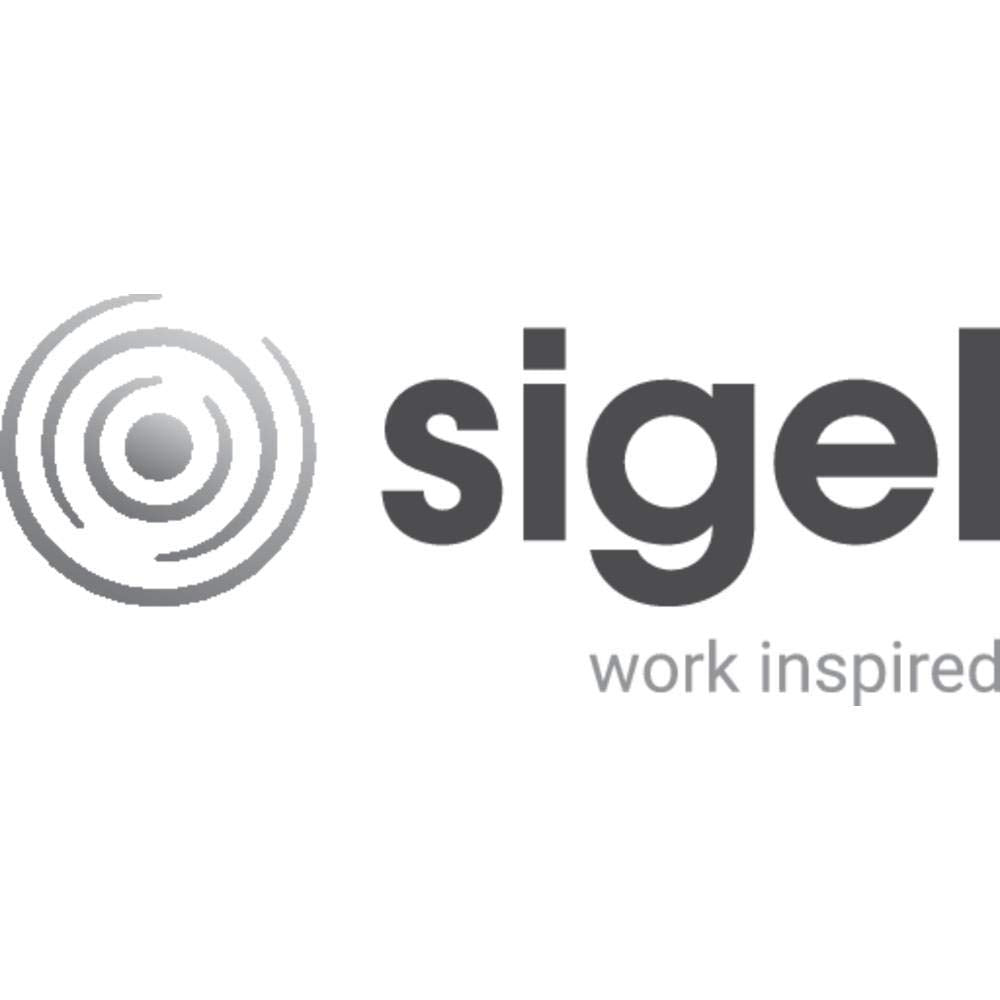 Sigel VZ351 Pockets for Business Card Organisers, Two Rows, A4, 10 Pockets, for up to 200 Cards