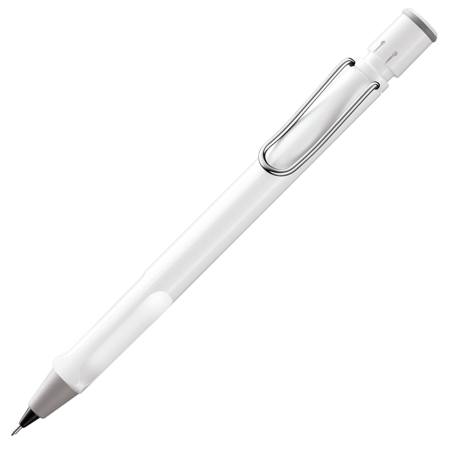 LAMY safari white - Mechanical Pencil with ergonomic grip & body made of robust ASA plastic - ideal