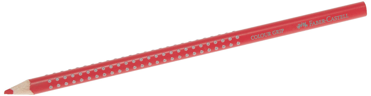 Faber-Castell F112421 Colour Grip Crayon, Red