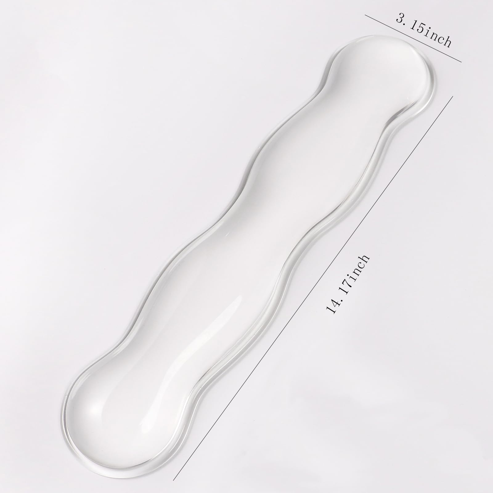 Gel Keyboard Wrist Rest,White Wrist pad for Computer Keyboard