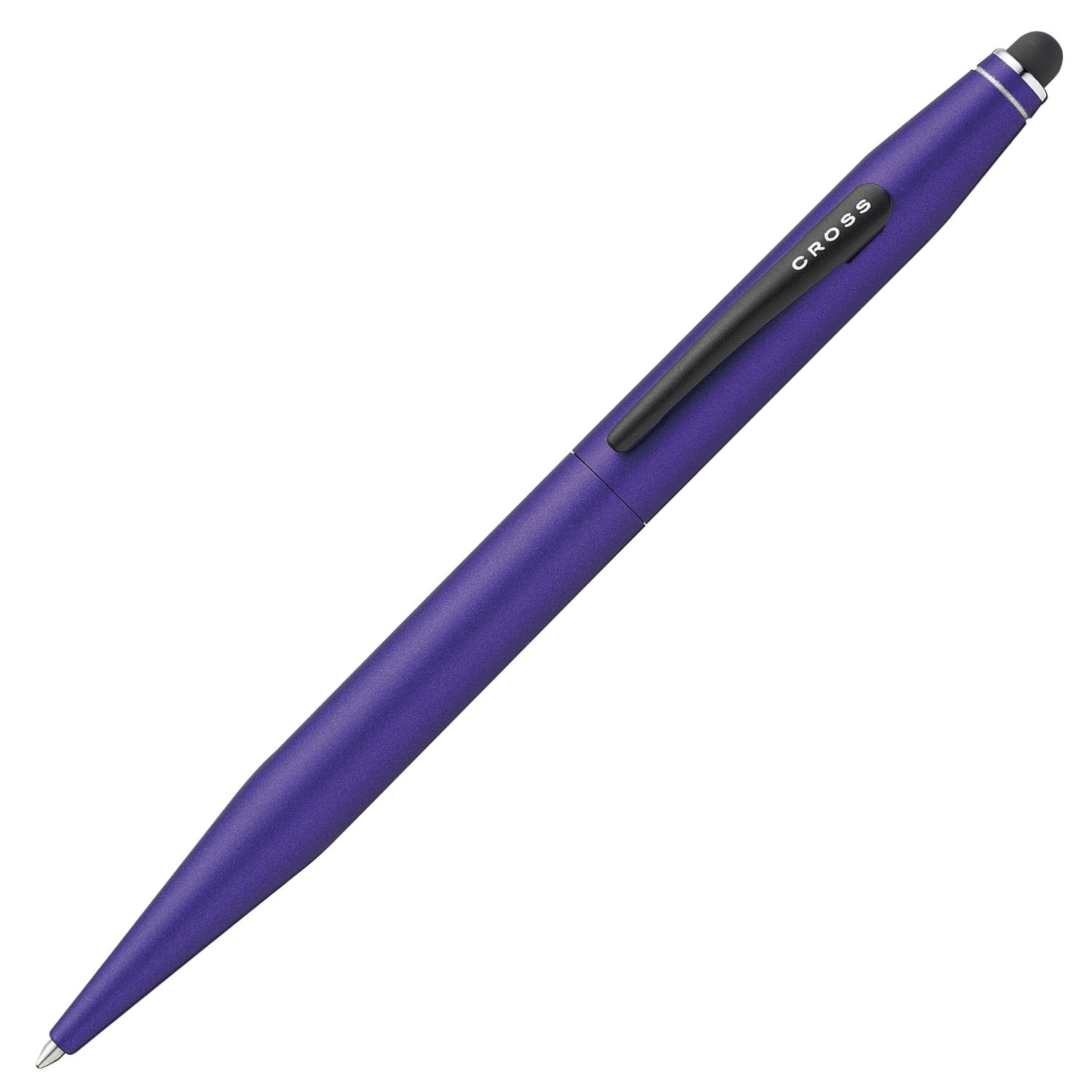 Cross Tech2, Metallic Purple Ballpoint Pen with 6mm Stylus (AT0652-7)