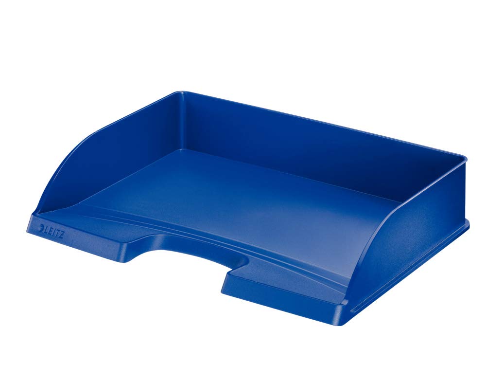 Leitz A4 Landscape Letter Tray, Blue, Plus Range, 52180035