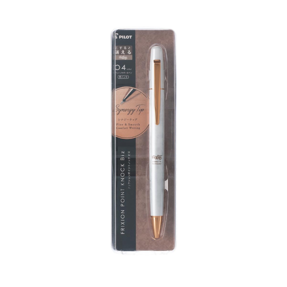 Pilot Ballpoint Pen Frixion Point Knock Biz - 0.4mm