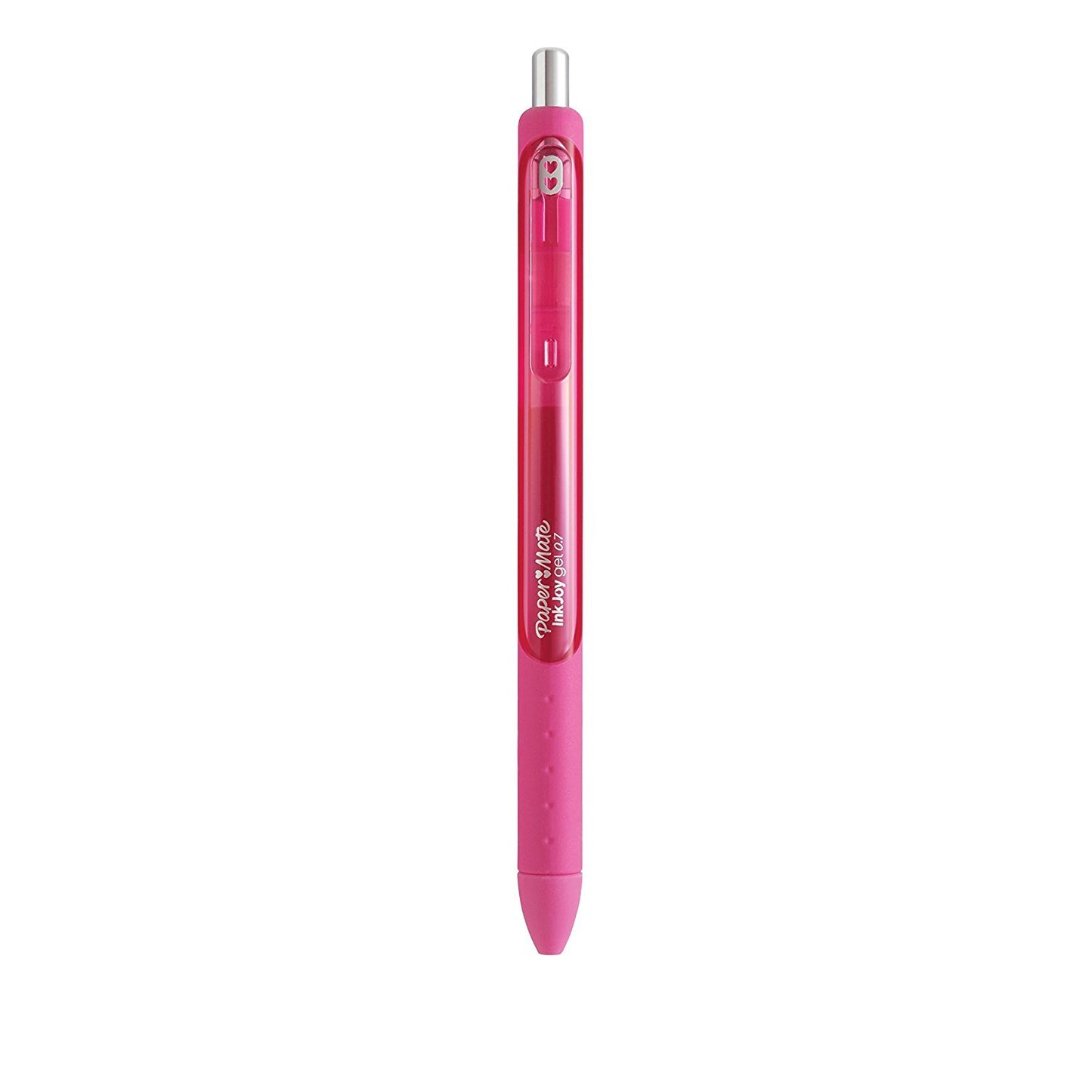 Paper Mate Inkjoy Gel Retractable Gel Ink Pens, Pack of 10 (Pink, Medium Point)