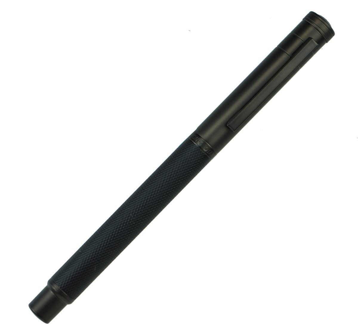 Hongdian Black Forest Metal Fountain Pen, Beautiful Tree Texture Medium Nib Writing Office Pen