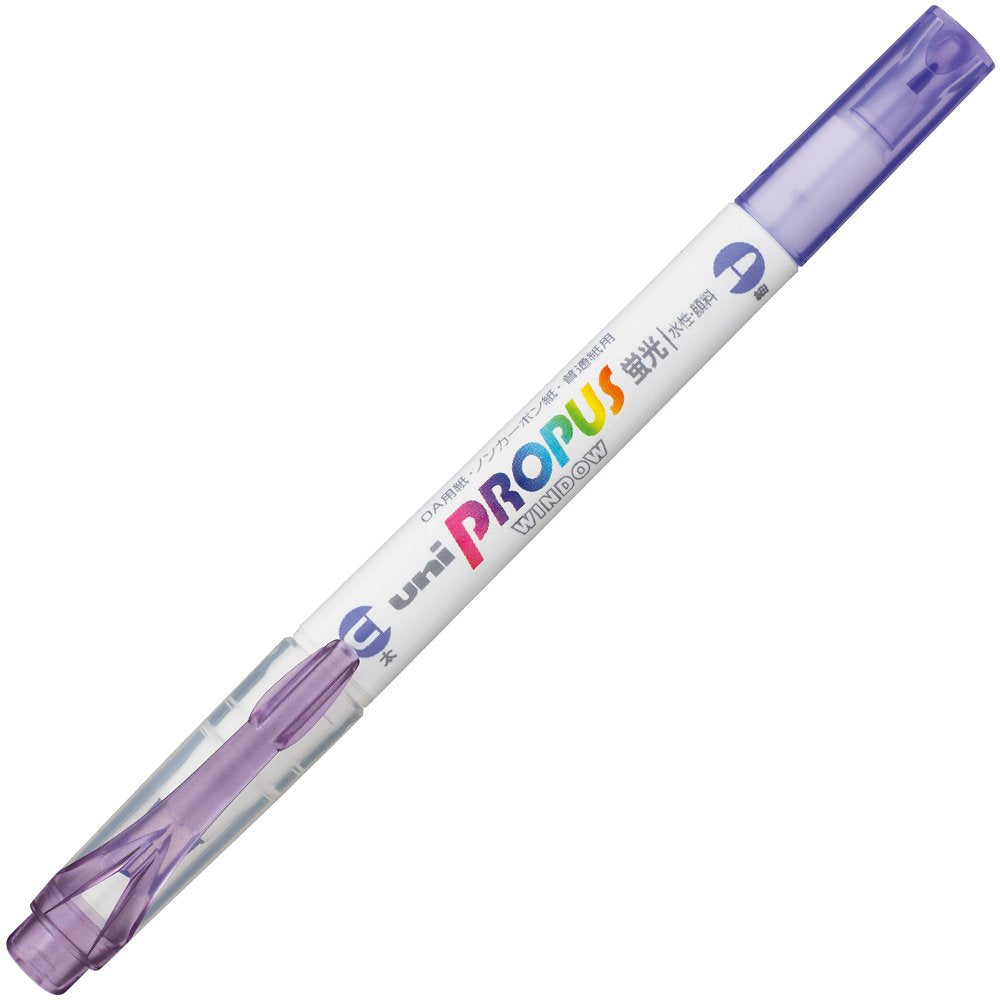 三菱鉛筆 Mitsubishi Pencil Highlighter, Propus Window, Soft Color, PUS102T.34, Lavender, 10 Count
