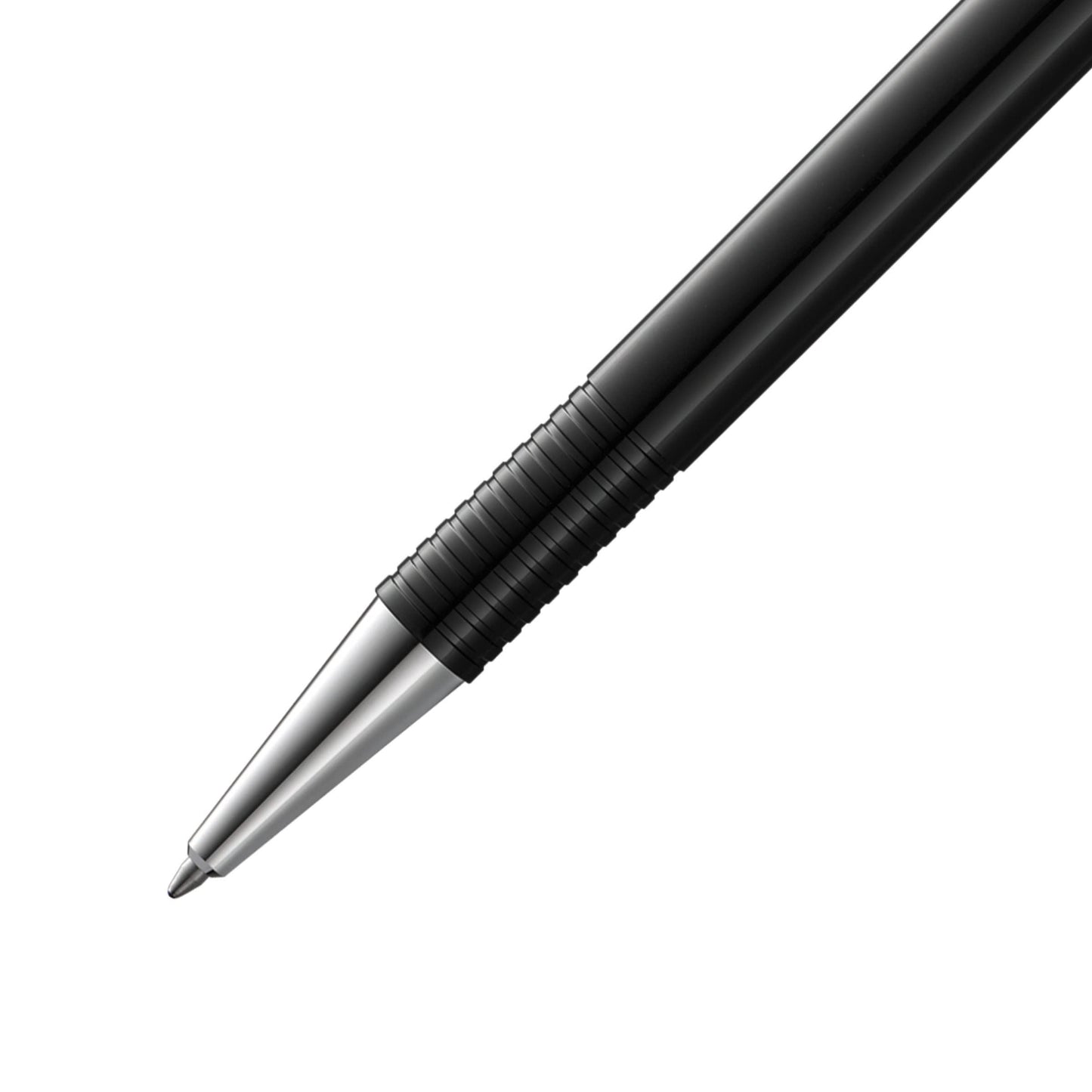 LAMY Black Logo M+ Ballpoint Pen with Black Ink (L204MBK)