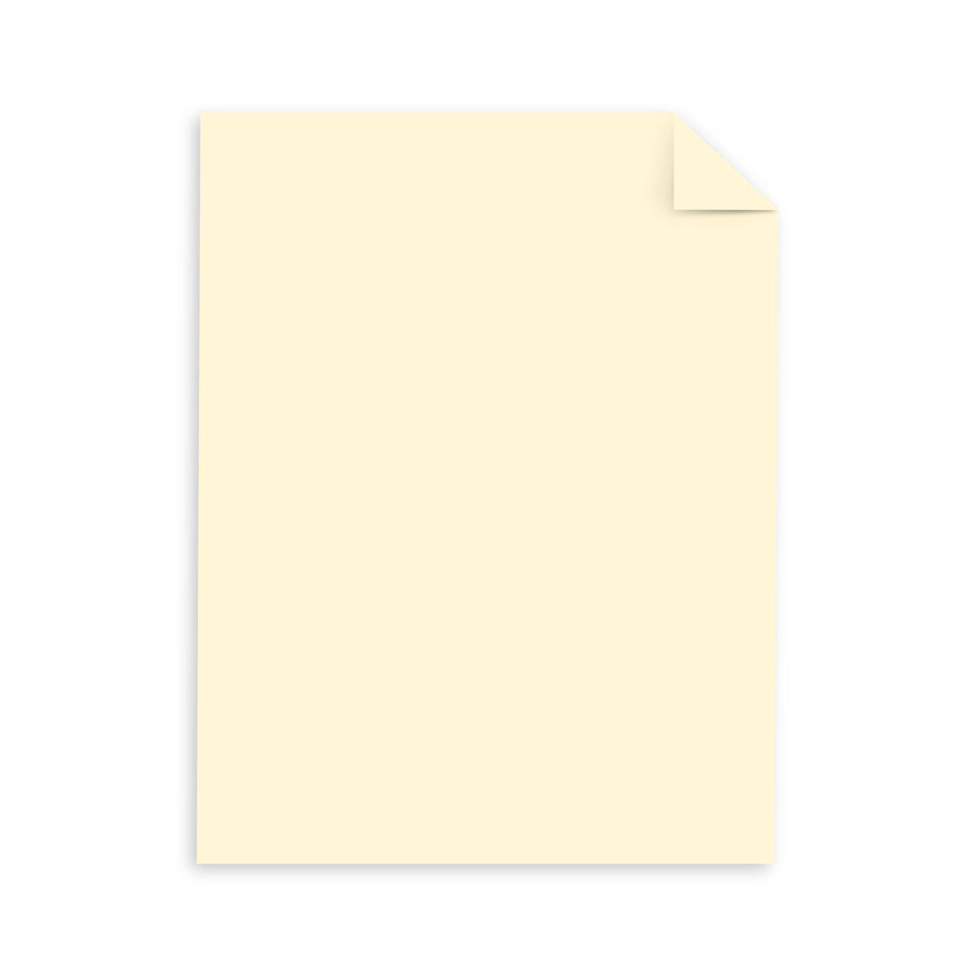 Neenah Exact Index Cardstock, 8.5" x 11", 110 lb/199 gsm, Ivory, 250 Sheets (48588)