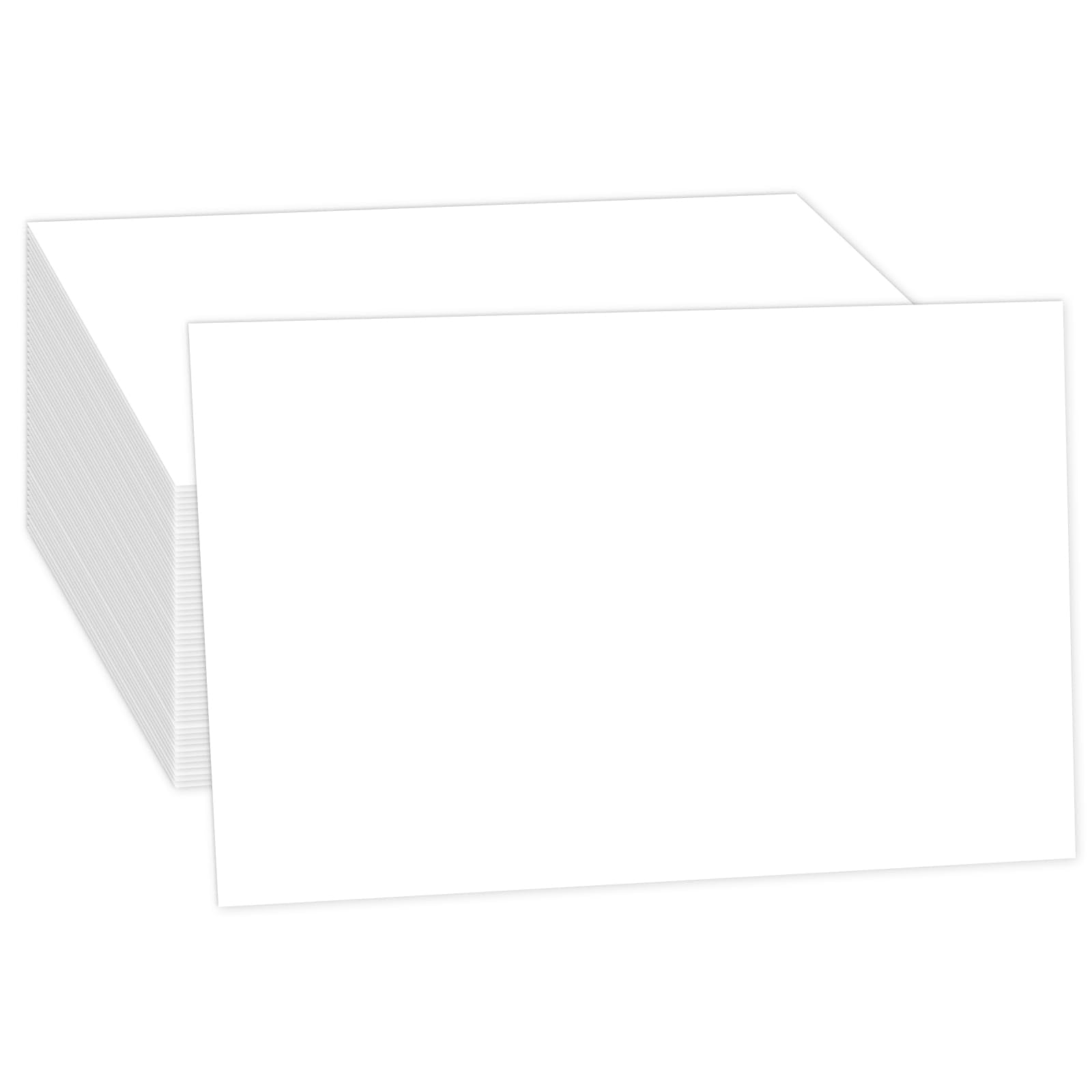 Goefun 100 Pack White Large Index Cards 6x9 Cardstock 80lb