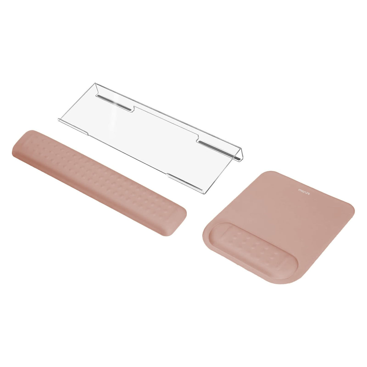 MOSISO Keyboard Stand&Wrist Rest Support for Keyboard &Mouse Pad Set
