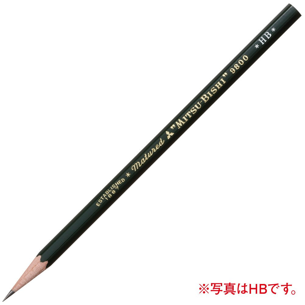 Mitsubishi Pencils 9800 H 1 Dozen K9800H