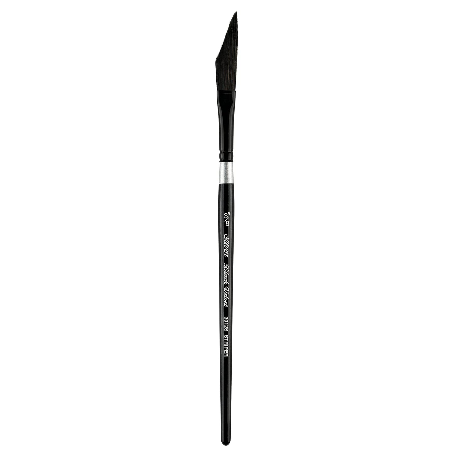 Silver Brush Limited Black Velvet Dagger Striper Brush, Size 3/8 in