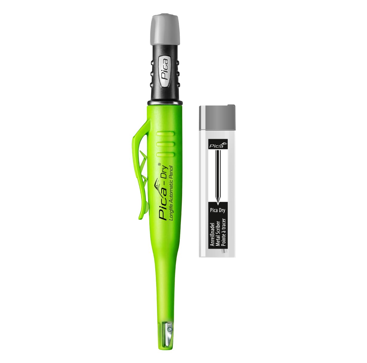 Pica Dry - Metal Set - Long-life Automatic Pencil & Metal Scraper Needle Set - The Complete