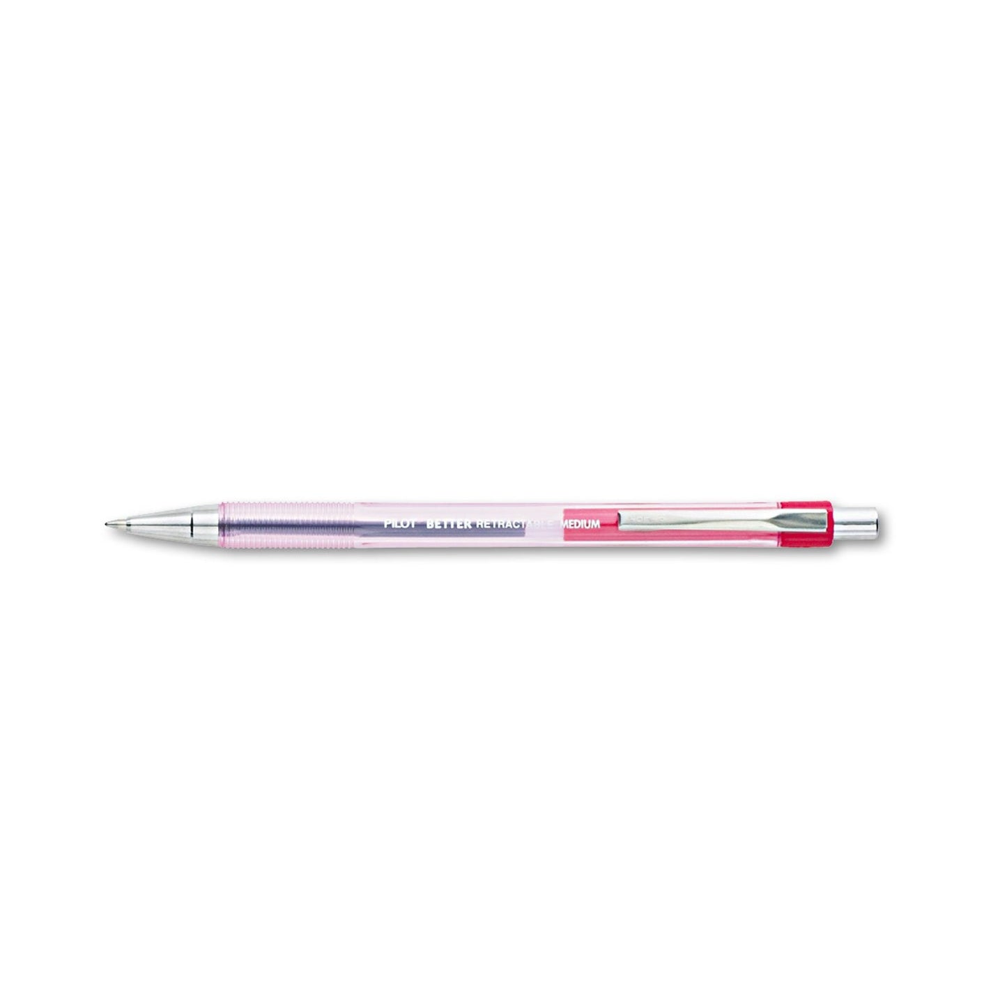PILOT The Better Ball Point Pen Ballpoint Pens, Red Ink, 12-Pack