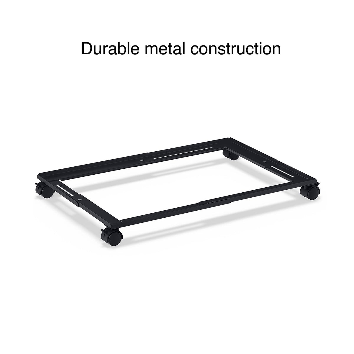 Staples Vertical File Caddy, Letter/Legal, Black, 2-Pack