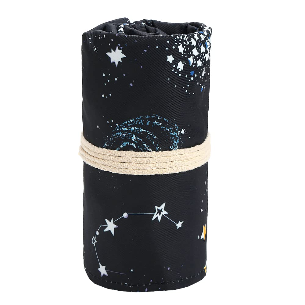 Lbxgap 168 Slot Pencil Roll Wrap Up Pencil Pouches Holder
