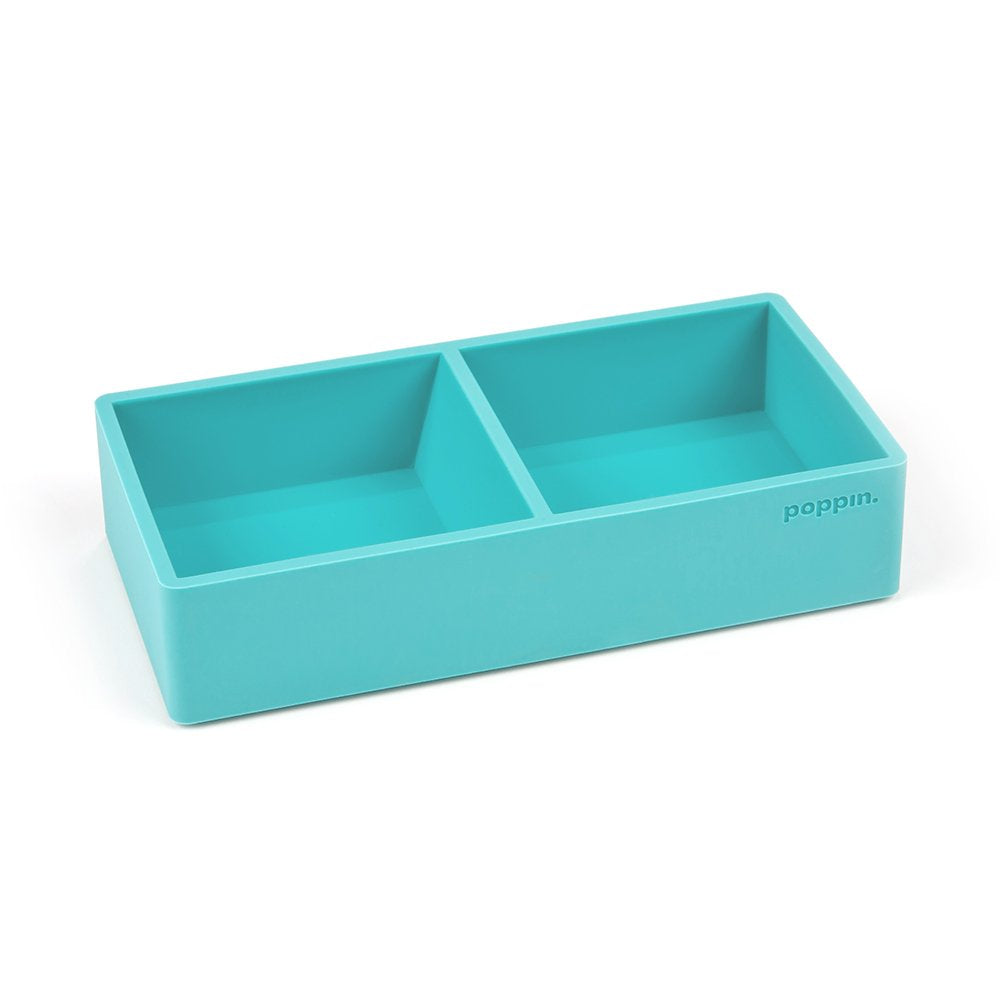 Poppin Stackable Letter and Accessory Trays for Office Organization - Modular Lacquer Desk Trays
