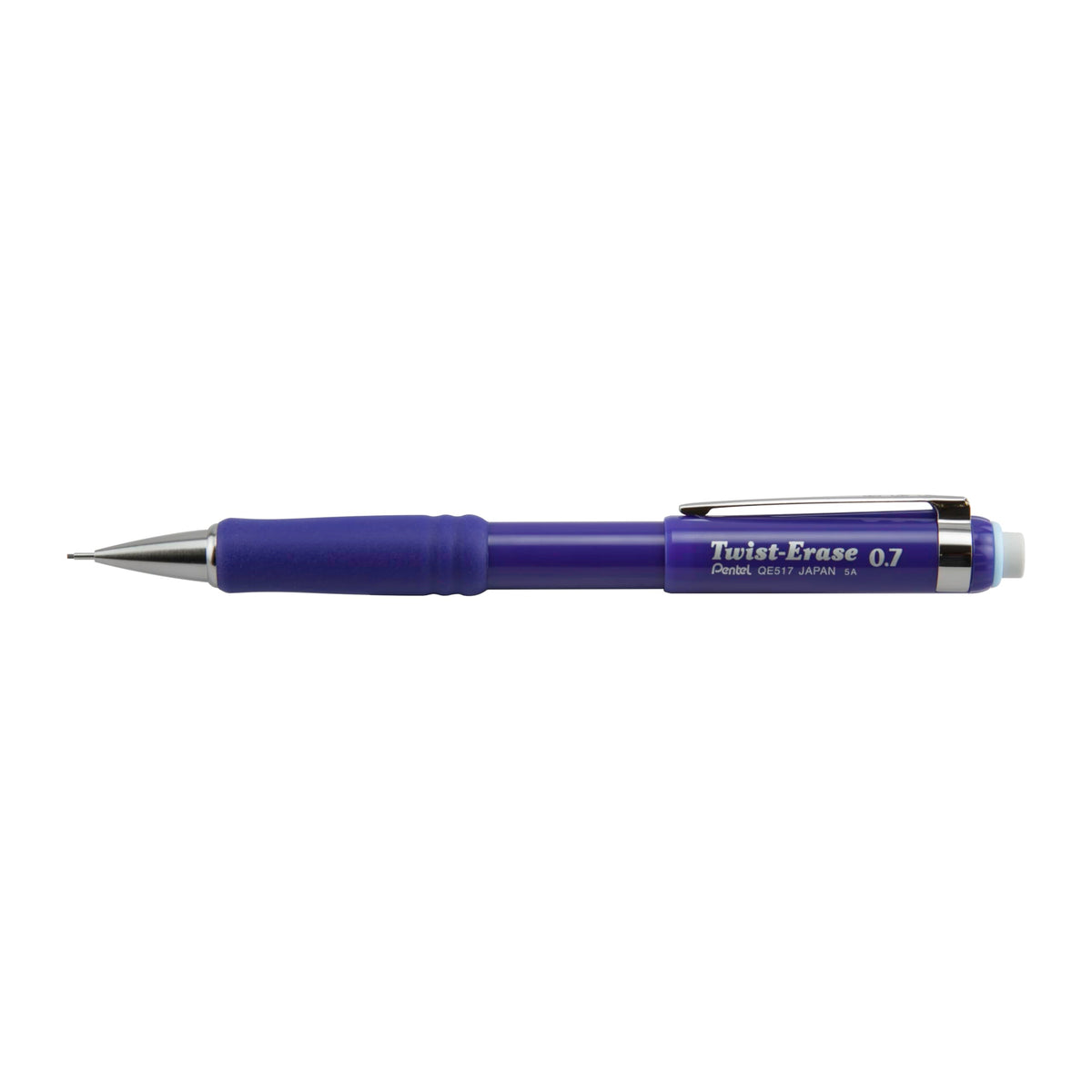 Pentel Twist-Erase III Mechanical Pencil, (0.7mm), Navy Blue Barrel