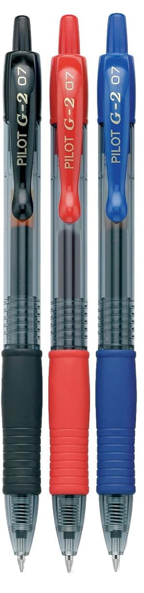 Advantage Gifts G2 Retractable Premium Gel Ink Roller Ball Pens Fine Point Fine Point (.7mm)