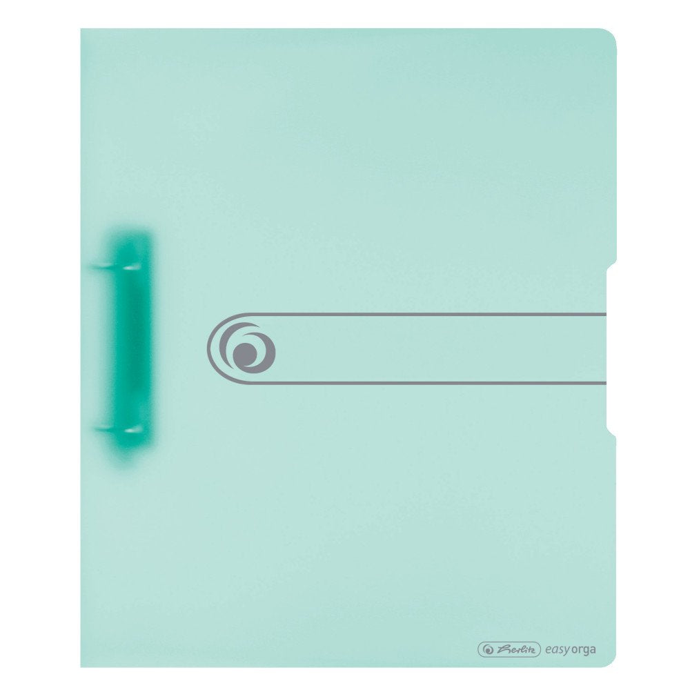 Herlitz Ring Binder PP A4 2 Rings 25 mm Easy Orga to Go a4 Mint