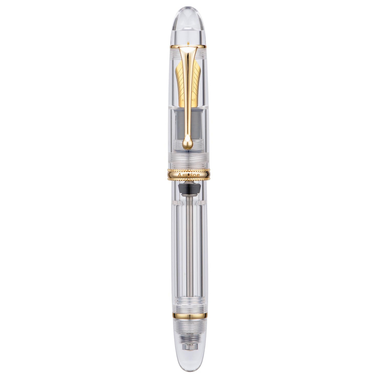 Asvine V800 Fountain Pen - Vacuum Filling System with Large Ink Capacity - Smooth Number 8 Medium