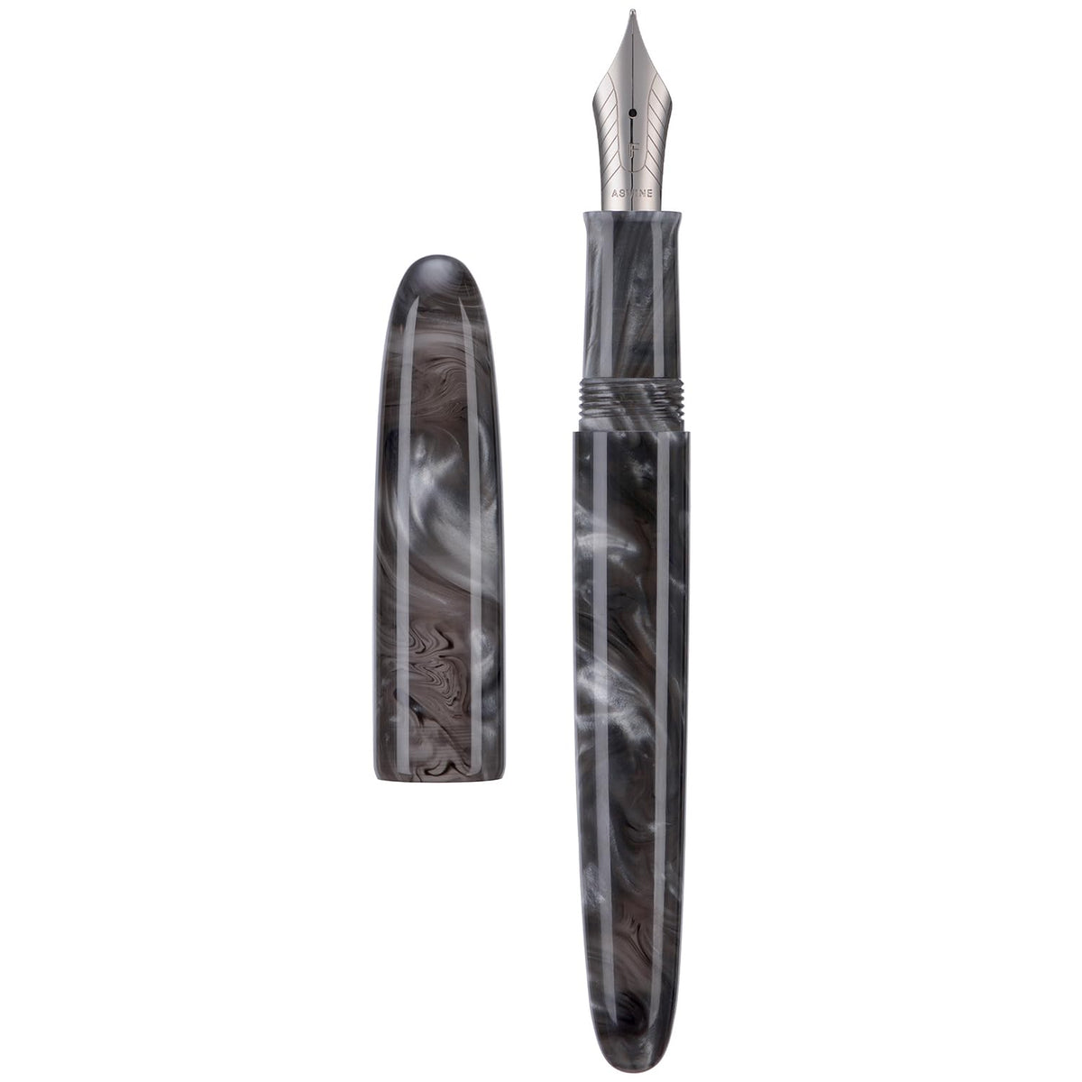 Asvine C80 Fountain Pen #8 Extra Fine Nib Large Handcraft Pen with Converter Pen Box Collection Set