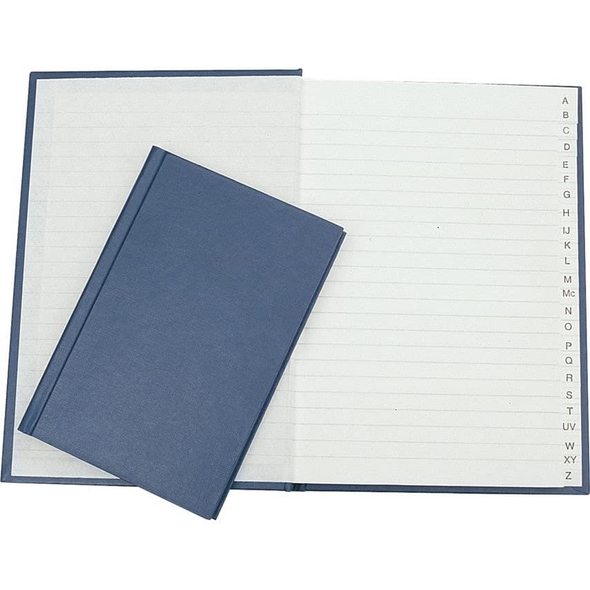 Q-Connect Indexed 96 Page Manuscript Book, A6