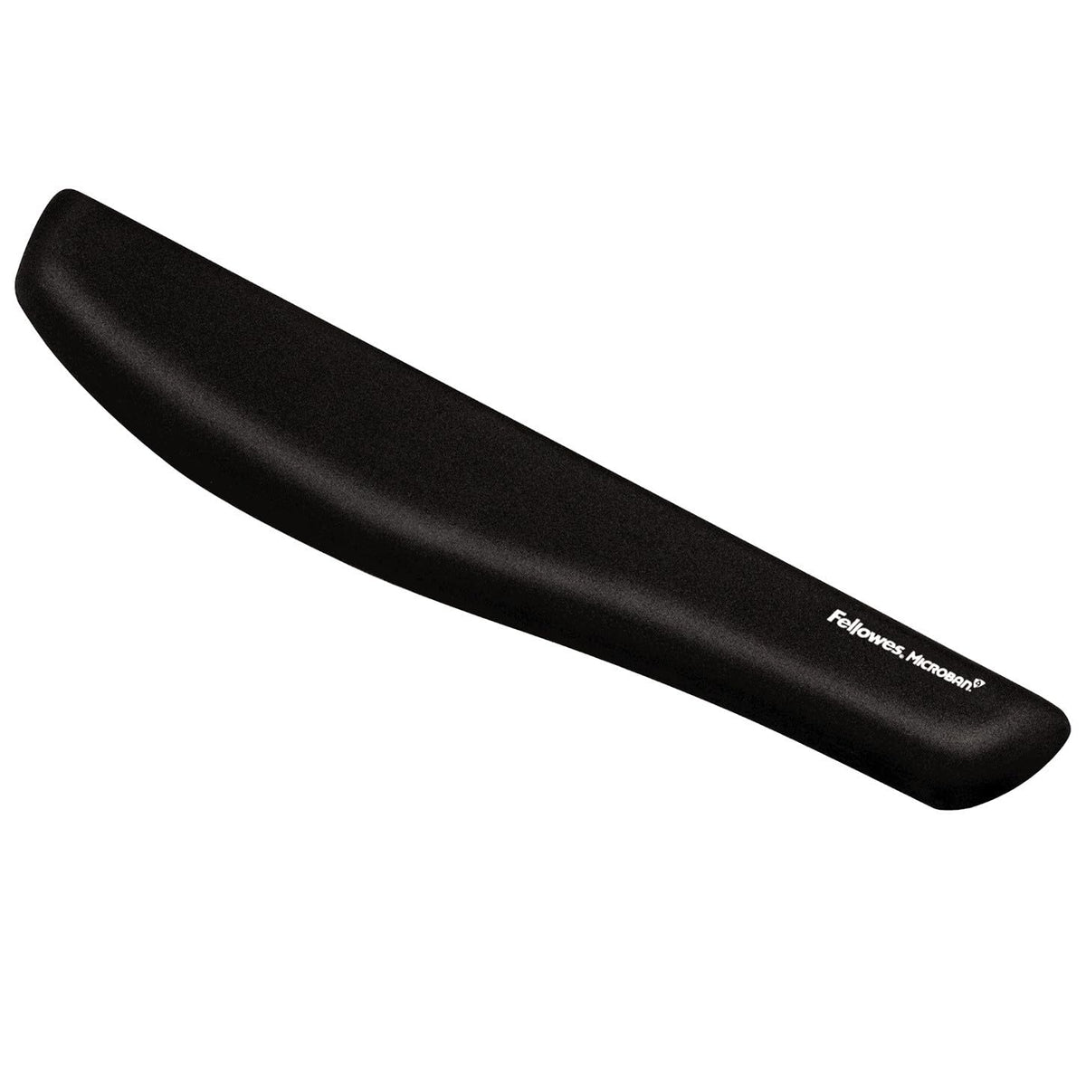 Fellowes PlushTouch Keyboard Wrist Rest with Microban Protection - Ergonomic Wrist Support with Non