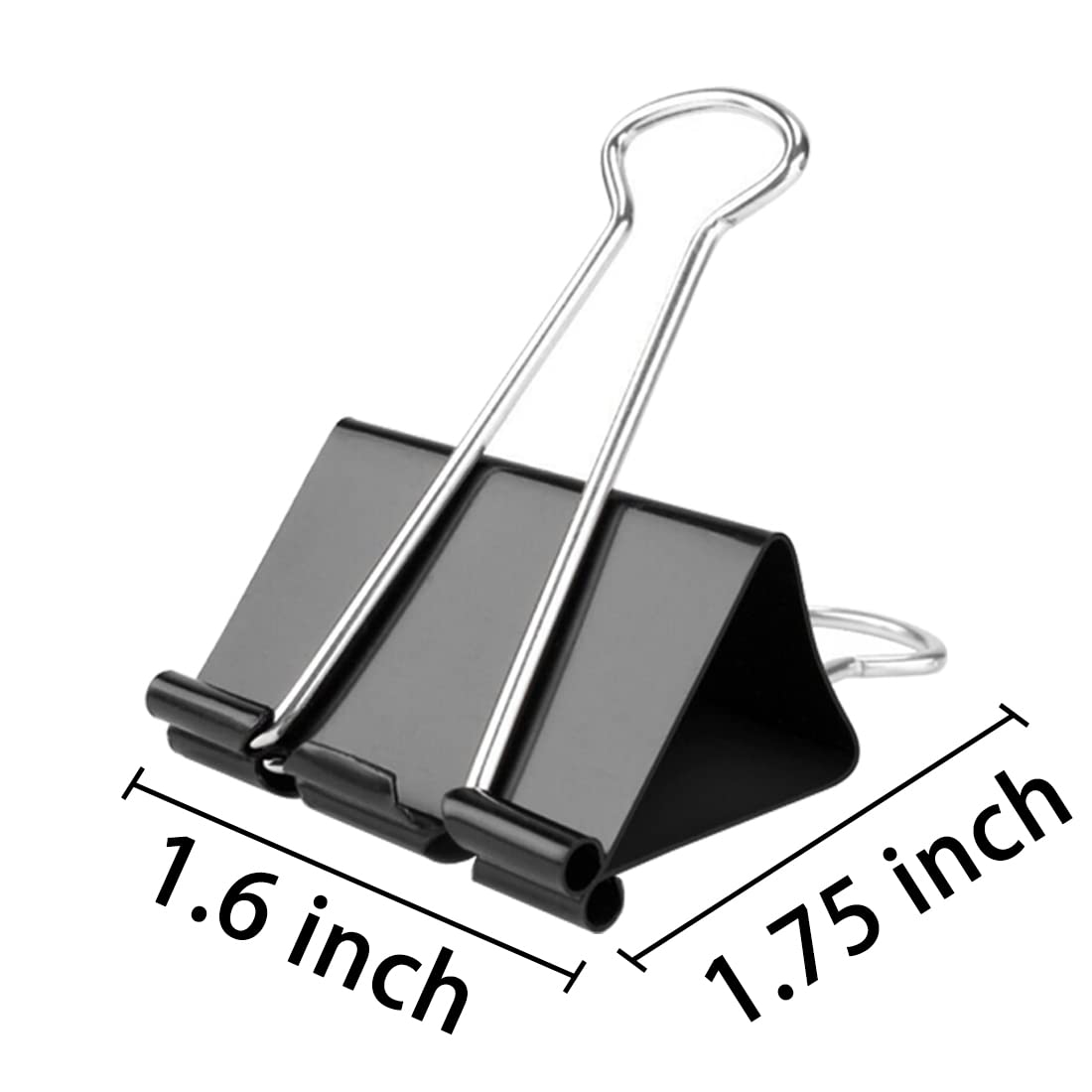48Pack Large Binder Clips for Office Home 1.6 inch