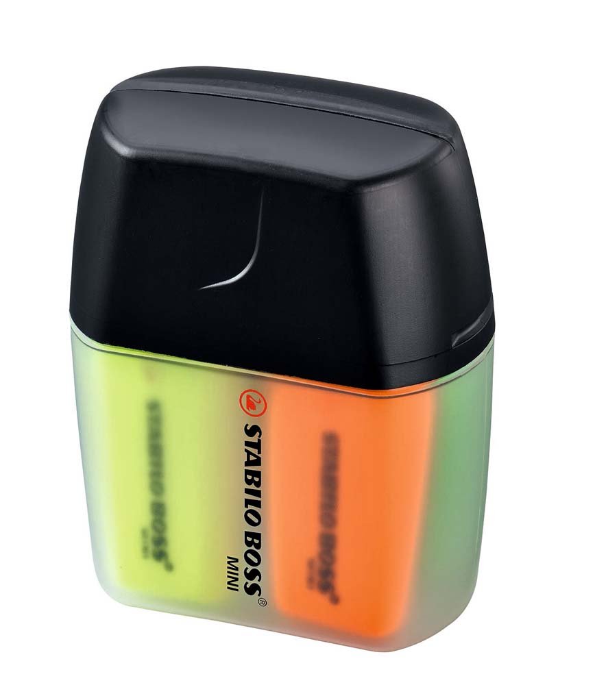 STABILO Highlighter - BOSS Mini Deskset of 4 Assorted Colours