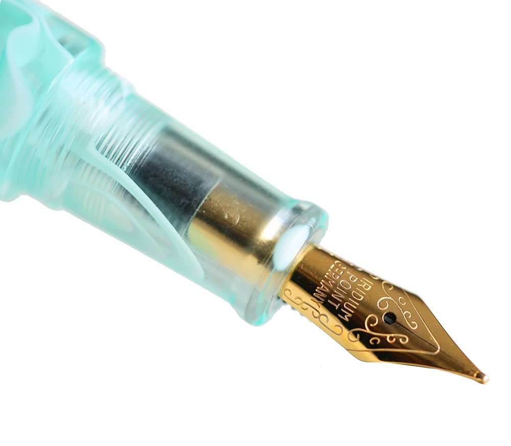 erofa MAJOHN Wancai Mini Fountain Pen (Extra Fine Nib 0.38mm) Pocket-Size Travel Short Writing Gift