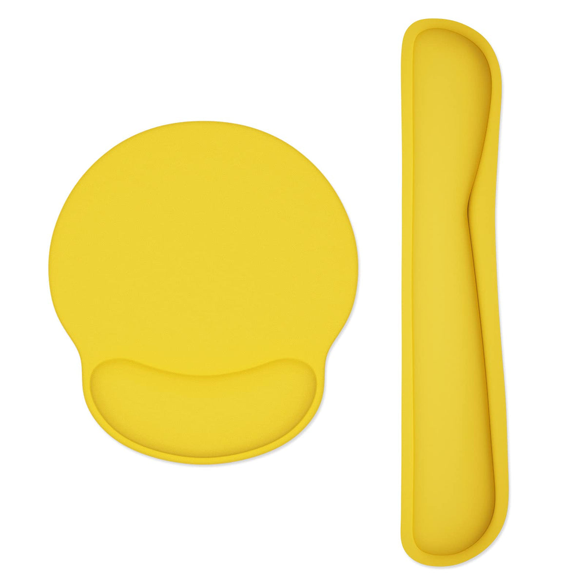 Dapesuom Keyboard Wrist Rest and Mouse Pad with Wrist Support, Cute Memory Foam Cushion for