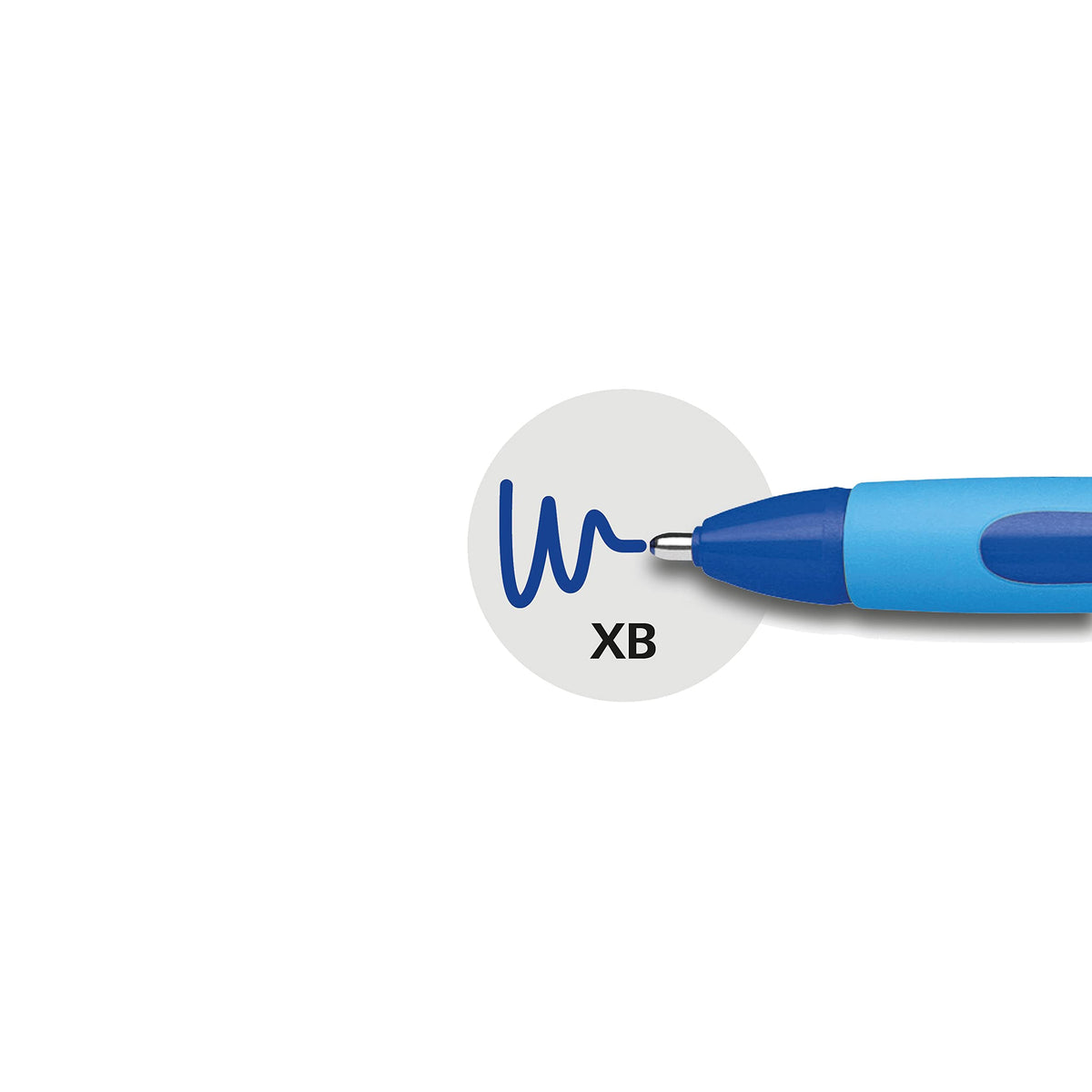 Schneider Slider Memo XB Ballpoint Pens, Bold, 6 Pens, 3 Black 2 Blue 1 Red