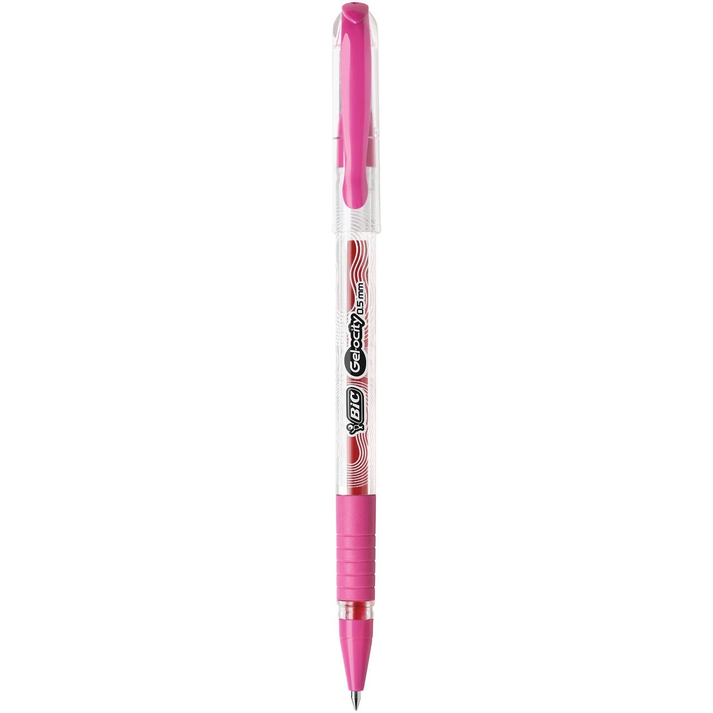 BIC Gel-ocity Smooth Stic Gel Pen, 36-Count, Fine Point, Assorted Colors