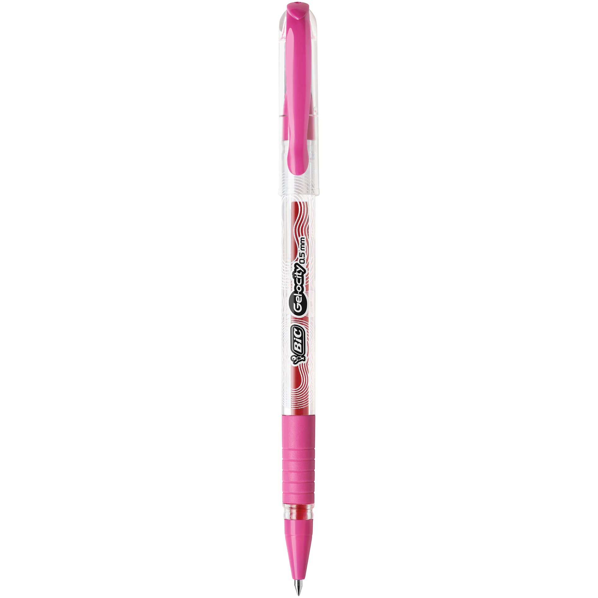 BIC Gel-ocity Smooth Stic Gel Pen, 36-Count, Fine Point, Assorted Colors