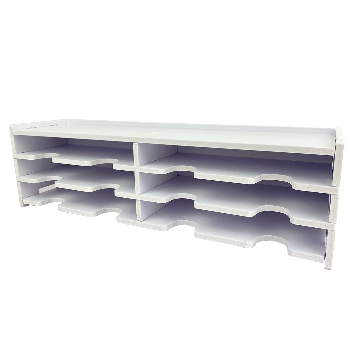 SANFURNEY 6 Slots Top Rack of Ink Pad Storage Holder