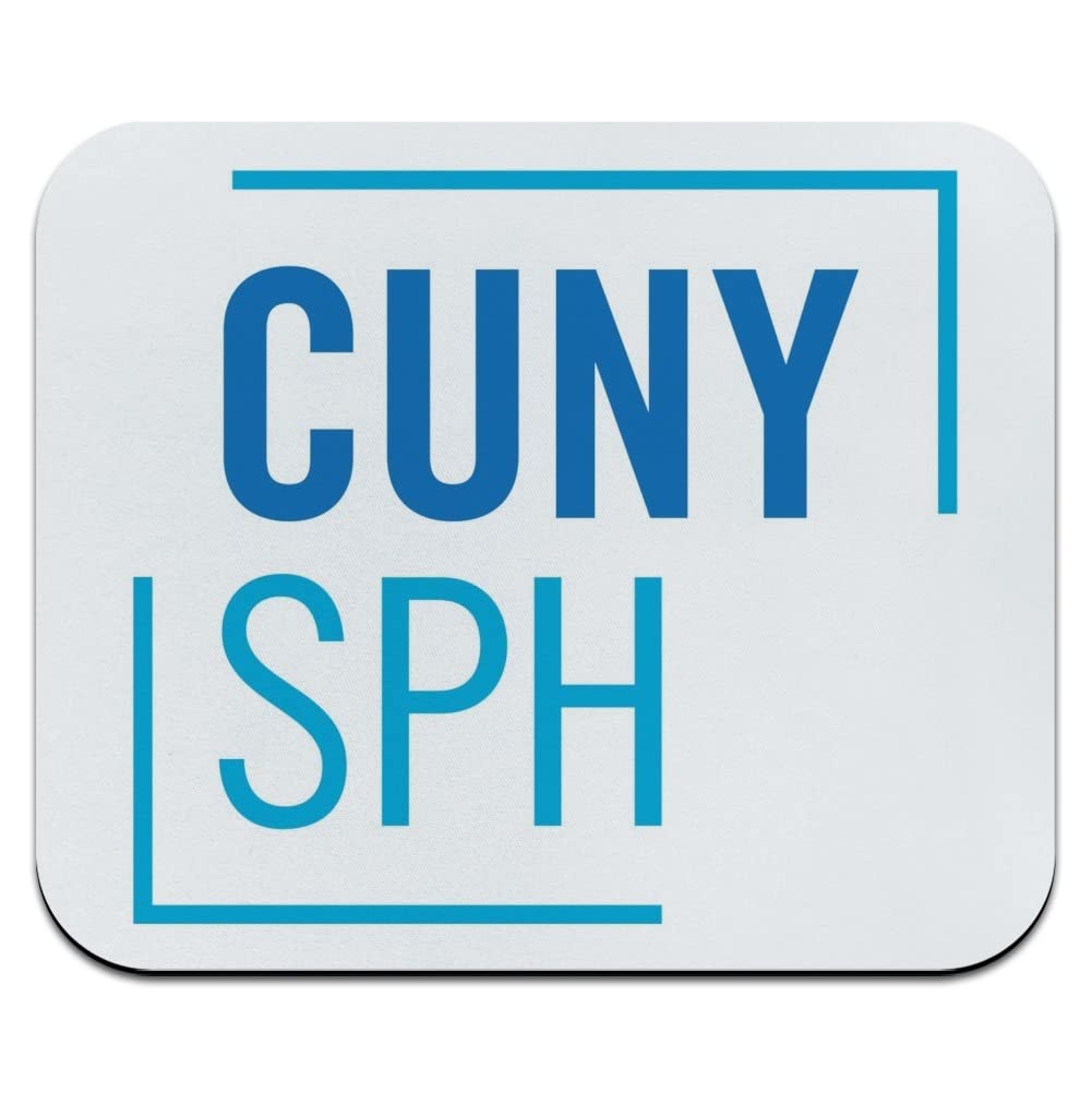 CUNY School of Public Health Primary Logo Low Profile Thin Mouse Pad
