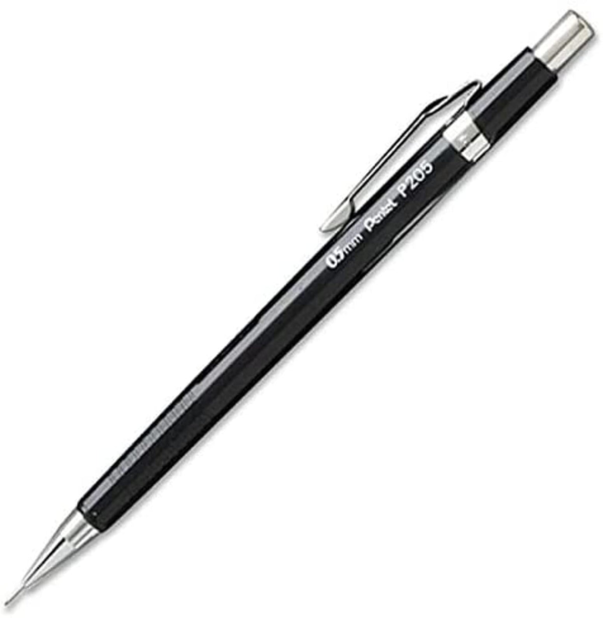Pentel Sharp Mechanical Pencil 0.5mm, Pack of 5 Black Mechanical Pencils