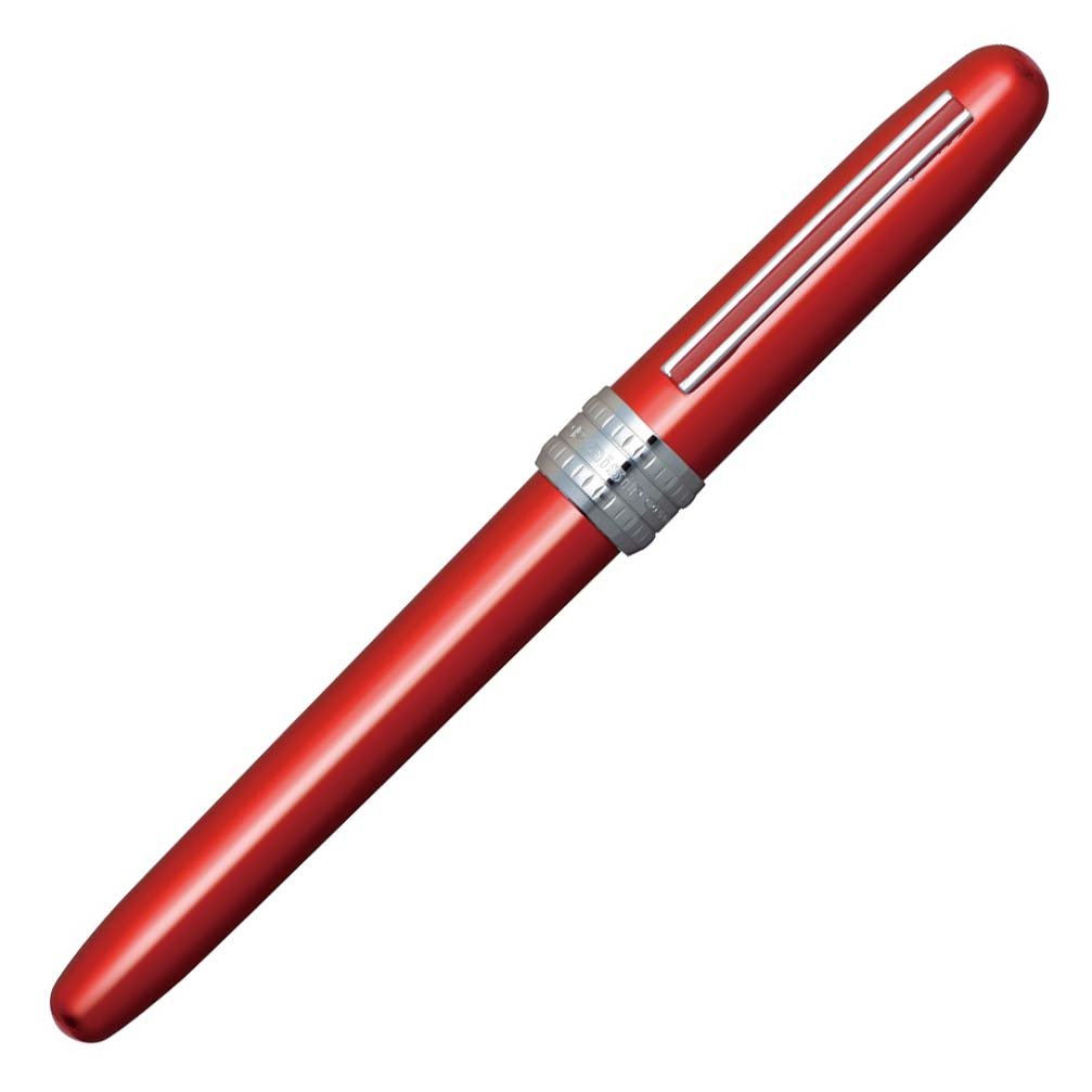 PLATINUM Fountain Pen, Plaisir Medium Nib, Red (PGB-1000-#70-M)