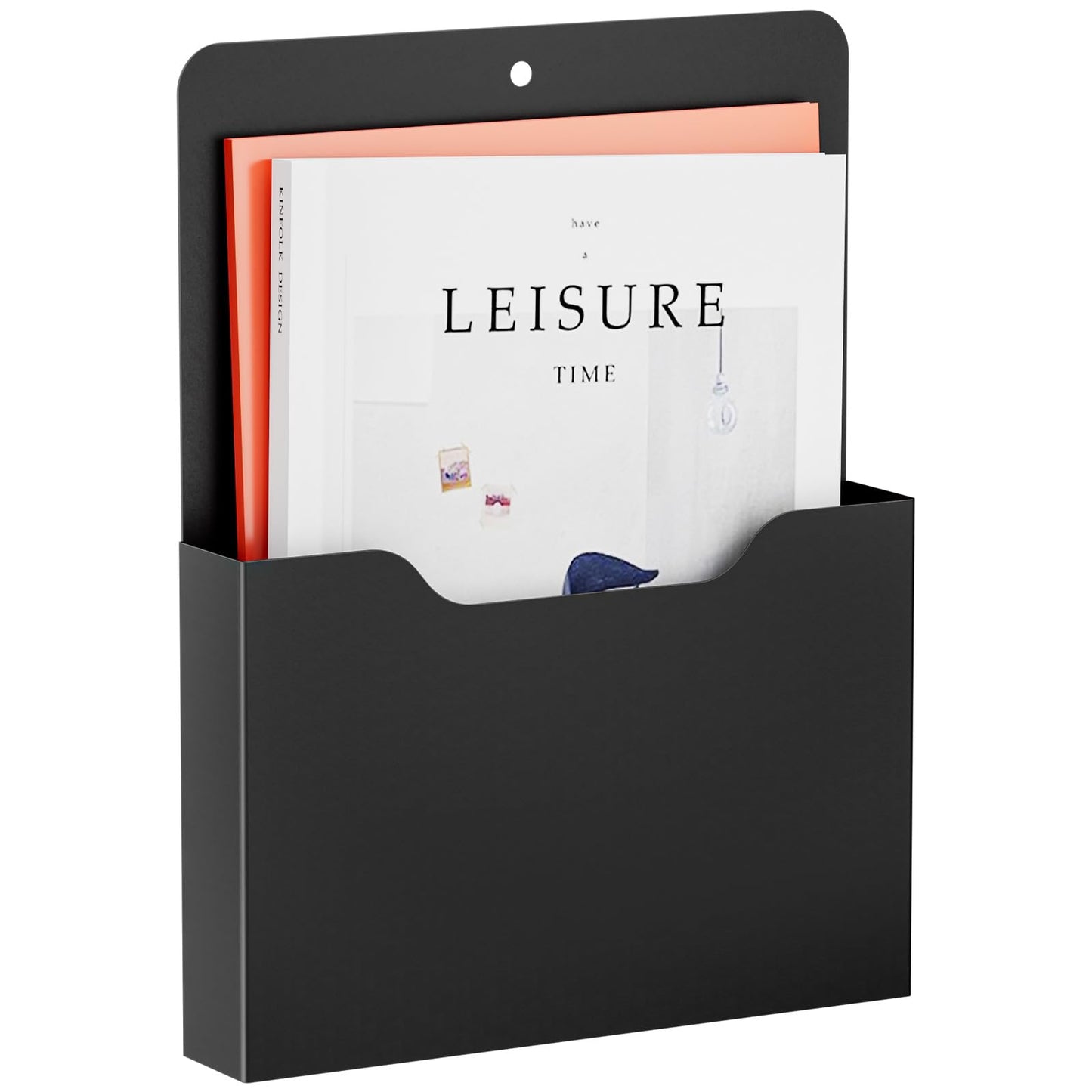 Marbrasse Magnetic File Holder - Magnetic Paper Holder, Pocket Organizer Office Supplies Storage
